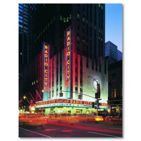 Αφίσα (Νέα Υόρκη, αξιοθέατα, θέα, πόλη, αρχιτεκτονική, γέφυρα, Νέα Υόρκη, φώτα, music hall)
